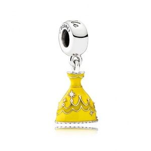 NWOT PANDORA BELLE Princess Dress Charm